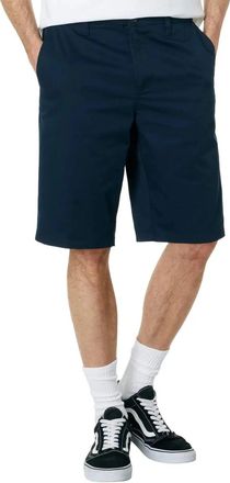 O'Neill Mens ONeill Redwood Walkshorts Navy Flat Front Relaxed Fit Chino DDR2541