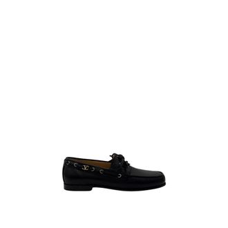 Valentino Schoenen, Heren, Zwart, 43 1/2 EU, Leer, Palm Avenue Loafer