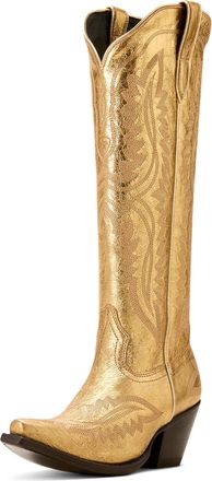 Ariat Womens Casanova X Toe Western Boots in Royalty Shine Leather, B Medium Width, Size 5.5, by Ariat