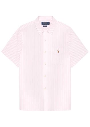 Polo Ralph Lauren Striped Cotton Shirt - White - XL