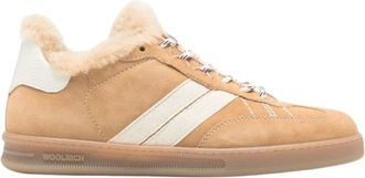 Woolrich Zapatillas de ante forradas de borrego - Shoes - Mujer - Beige - 39 EU