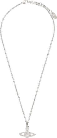 Vivienne Westwood Mini Bas Relief Orb Accent Brass Necklace