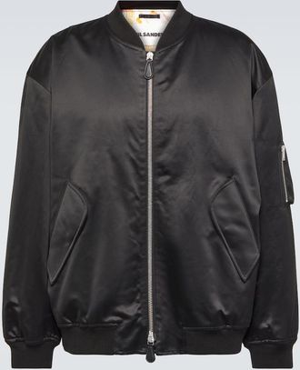 Jil Sander Cotton blouson bomber jacket