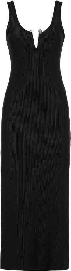 Kleedjes, Dames, Zwart, L, Lange Jurk