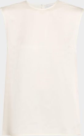 Stella McCartney Satin Sleeveless Top