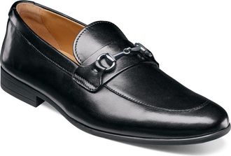 Florsheim Modena Moc Toe Bit Loafer in Black at Nordstrom, Size 10.5