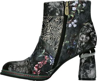 Laura Vita Ledao 14 Enkellaars - Dames - Schoenen - Veelkleurig - Maat: 40 EU Leer
