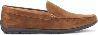 Kazar Heren elegante bruine su&egrave;de mocassins - Heren - Loafers - Bruin - 44 EU - Su&egrave;de - Schoenen