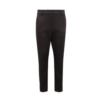 Max Mara Patata Stoffen Broek - Heren - Slim Fit Broeken - Zwart - M - Broeken
