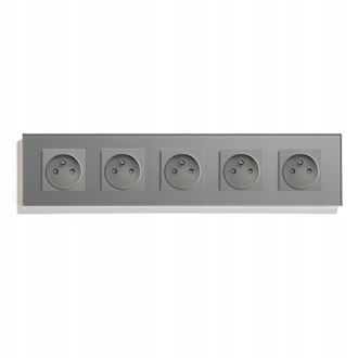 OEM Base Electrica Cristal 5 Cajas Contacto 16a 370mm 5f Contacto