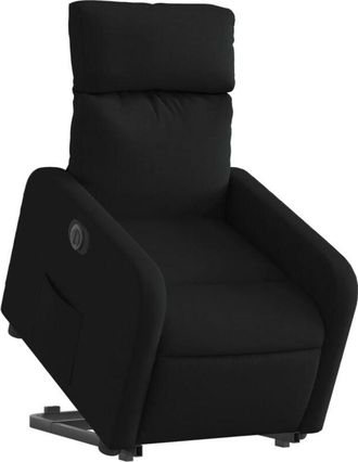 vidaXL Vidaxl - Sill&oacute;n El&eacute;ctrico Reclinable Elevable De Tela Negro