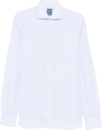 Barba Buttoned Striped Shirt