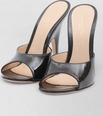 Gianvito Rossi leather mules