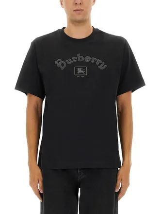 Burberry Gothic Logo T Shirt