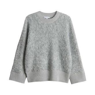 OPUS Dames, Truien, Grijs, Maat: XL