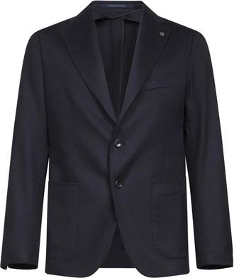 Tagliatore Blazer - Heren - Blazers - Blauw - L - Wol - Jassen