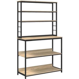 vidaXL Estante De Cocina Roble Sonoma 100 X 40 X 168 Cm Vidaxl