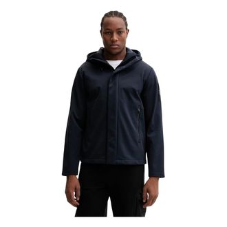 Emporio Armani Emporio Armani Ea7, Heren, Jassen, Blauw, Maat: L Leer
