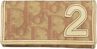 Dior Pre-owned Accessories, female, Pink, Size: ONE SIZE Pre-owned Vintage Key-holder