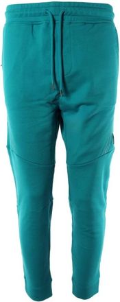 C.P. Company Tapered Trainingsbroeken - Heren - Sweatpants - Blauw - S - Katoen - Broeken