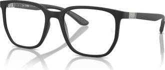 Ray-Ban 53mm Irregular optical glasses in Black at Nordstrom