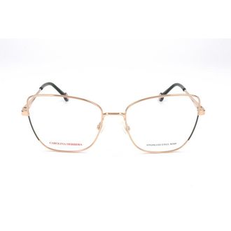 Carolina Herrera Ladies GOLDGREEN Butterfly Eyeglass Frames HER 0209 0PEF 56