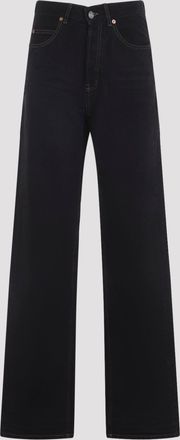 Saint Laurent V Waist Long Baggy Jeans