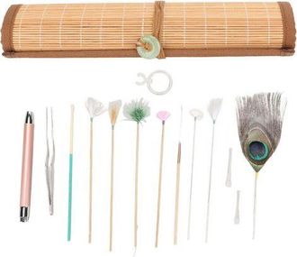 OEM Kit De Masaje De O&iacute;dos Con 8 Varillas De Plumas Para Aliviar La Fatiga Y Limpiar Los O&iacute;dos Profesionalmente