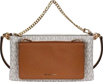Michael Kors Jet Set Schoudertas - Dames - Handtassen - Bruin - ONE Size - Leer - Tassen