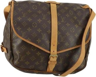 Louis Vuitton Pre-owned Cross Body Bags, female, Brown, Size: ONE SIZE Pre-owned Vintage Cross Body Bag