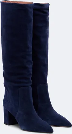 PARIS TEXAS Anja suede knee-high boots