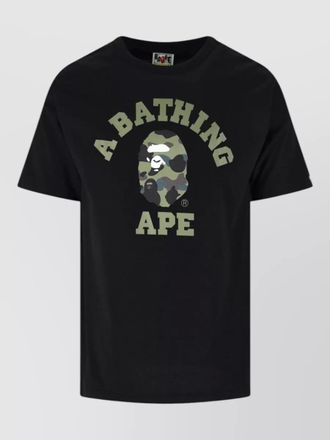 A Bathing Ape crew neck graphic print short sleeve shirt