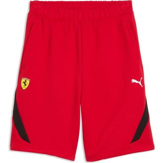 Puma Scuderia Ferrari Motosport 1 Sweat Shorts in Rosso Corsa at Nordstrom, Size Xx-Large