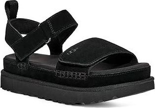 UGG Goldenstar Womens Shoes Black : 8.5 B - Medium, Suede