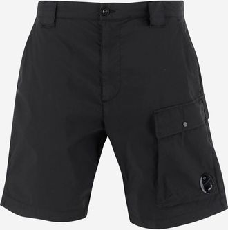 C.P. Company C. P. Company Stretch Cotton Blend Cargo Shorts
