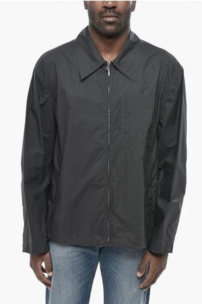 Bottega Veneta Lightweight Cotton Overshirt With Chest Pocket size 46