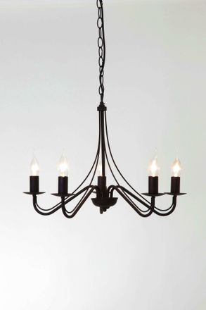 Trio Leuchten Suspension Country 5x40w Attacco E14 Bronzo R1198-24