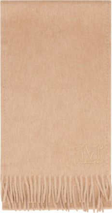 Max Mara Womens Stola Wkclara Camel Beige Scarf Scarfs