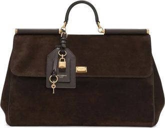 Dolce & Gabbana Borsa Tote My Sicily In Pelle Scamosciata-Donna