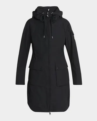 Moncler Laerte Long Hooded Parka