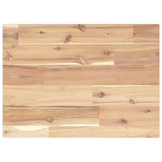 Berkfield Home Table Top 40x30x2 cm Rectangular Solid Wood Acacia in Brown | Size: 40 x 30 x 2 cm
