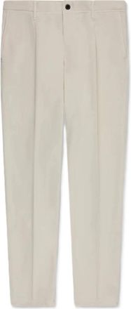 Incotex Pantaloni - Heren - Chinos - Grijs - W32 - Katoen - Broeken