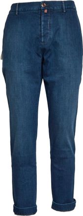 Jacob Cohen Gray Denim Stretch Regular Jeans