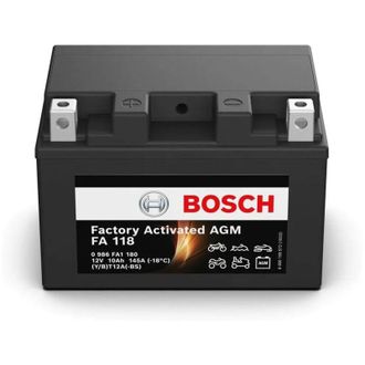 Bosch Bater&iacute;a De Moto Bosch Fa118 (yt12a-bs) 10ah 145a 12v
