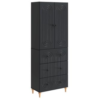 vidaXL Juego De Armarios 2 Uds. Madera De Ingenier&iacute;a Vidaxl
