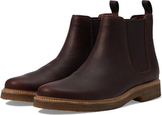 Clarks Mens Clarkdale Easy Chelsea Boot, Tan Leather, 7 UK
