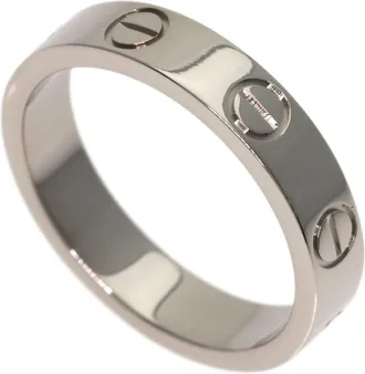 Cartier White Gold (18K) Band Ring (Pre-Owned)