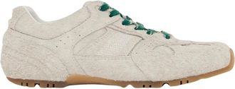 Alohas Tb. 56 Su&egrave;de Fuzzy Lichtgrijs Leren Sneakers - Dames - Sneakers - Grijs - 36 EU - Su&egrave;de - Schoenen