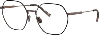 Brunello Cucinelli Brunello Cucinelli, Glasses, unisex, Gray, Size: 55 MM 0Bc1001T
