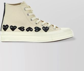 Comme Des Gar&ccedil;ons canvas high-top sneakers